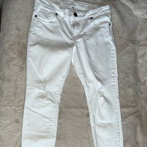 Kut from the Kloth White Ankle Skinny 8P